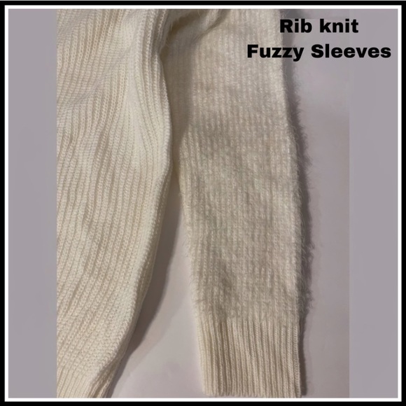 NWT LOVE BY DESIGN CREAM MOCK NECK SWEATER XL - Picture 13 of 13